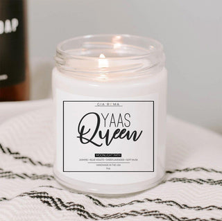 Clear & White Candles