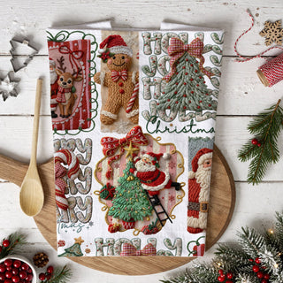 christmas gift idea kitchen towel santa gingerbread
gift for mom christmas kitchen towel crochet style
holiday hostess gift kitchen towel festive design
unique christmas gift crochet kitchen towel
cute christmas gift kitchen towel vintage style