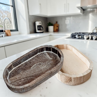 Rustic Wood Tray