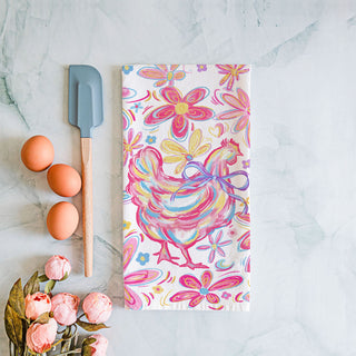 Backyard chicken owner gift boho towel colorful farmhouse
Bohemian farmhouse decor chicken kitchen towel Easter
Artistic chicken lover gift boho towel floral spring
Colorful kitchen decor boho chicken towel farmhouse Easter