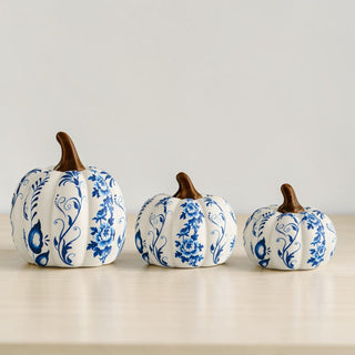neutral halloween decor pumpkins blue white aesthetic
chic halloween pumpkins blue white home decor
minimal halloween decor blue white pumpkins
classy halloween decor pumpkin set blue white
non spooky halloween decor blue white pumpkins
elegant halloween pumpkin decor chinoiserie style