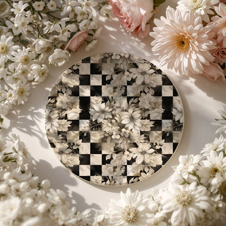 Courtly Check Coasters