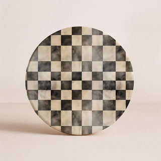 Courtly Check Coasters