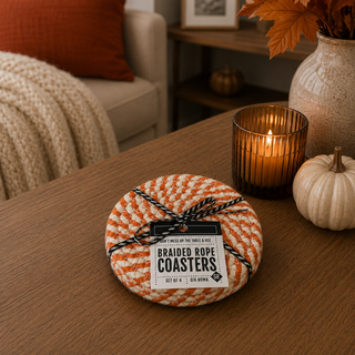 Fall Fabric Coasters