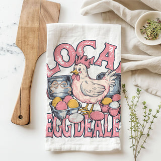 Pink coral eggs Easter towel chicken egg dealer
Yellow gold eggs kitchen towel chicken farm humor
Speckled eggs Easter towel chicken egg dealer spring
Vintage font kitchen towel chicken eggs farm humor
spring farmhouse decor kitchen towel
easter towel with chicken design
