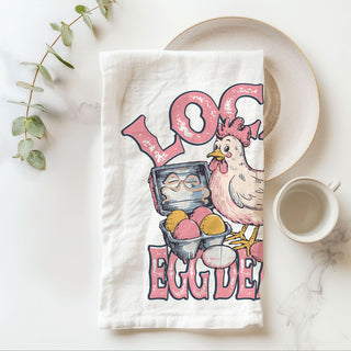 Wholesale Egg dealer dish towel chicken farm humor design
Chicken keeper kitchen towel local egg dealer Easter
Farm life humor kitchen towel chicken eggs spring
Funny Easter kitchen towel chicken egg dealer design