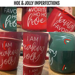 IMPERFECT Christmas Mugs
