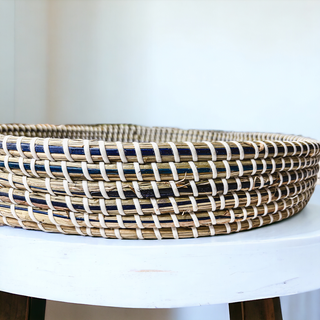 Seagrass Basket Trays Handmade and Hand Woven USA