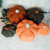 Fabric Covered Pumpkins, Pumpkin Sherpa Pillow