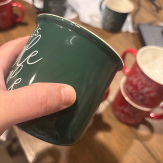 IMPERFECT Christmas Mugs