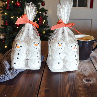 Snowman Marshmallow Kabobs