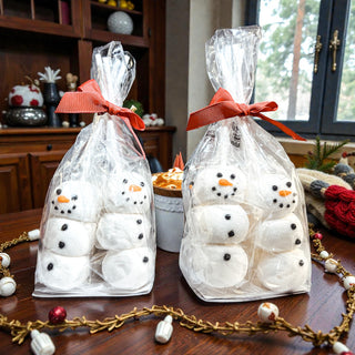 Snowman Marshmallow Kabobs