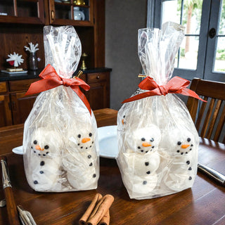 Snowman Marshmallow Kabobs