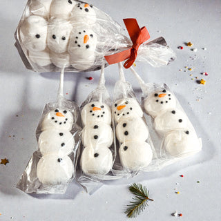 Snowman Marshmallow Kabobs