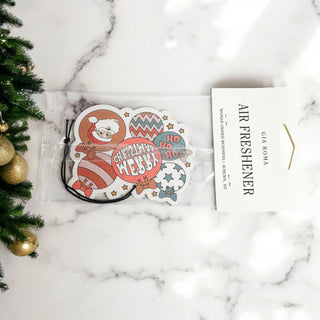 retro Christmas car air freshener
colorful Christmas air freshener
Santa Christmas car accessory
retro Christmas stocking stuffer
Christmas car accessories for women