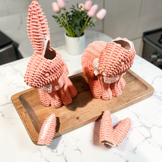 Imperfect Rattan Bunny