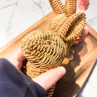 Imperfect Rattan Bunny