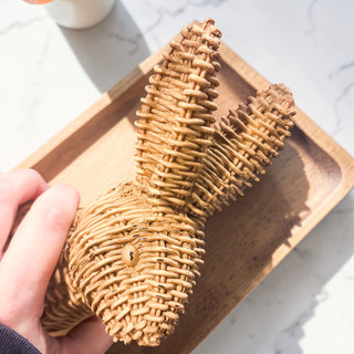 Imperfect Rattan Bunny