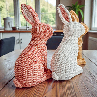 resin bunny
bunny statue
bunny figure
rattan bunny
rattan rabbit