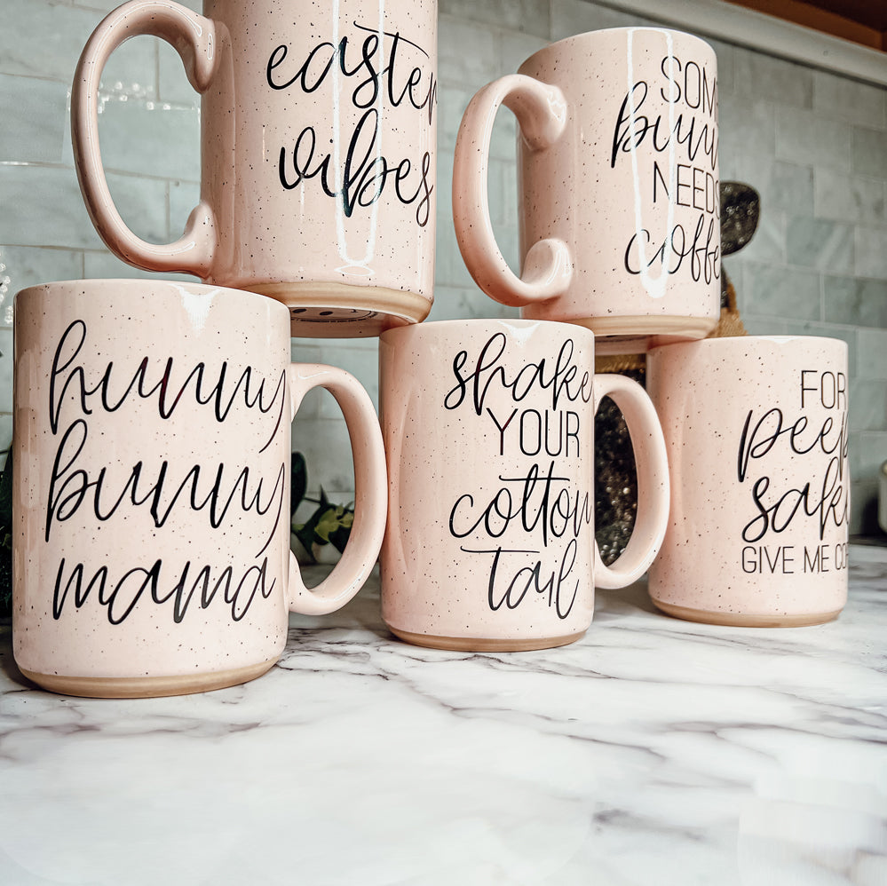 Hilarious Easter gift idea for 2024: Ceramic coffee mug with a playful twist