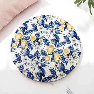 Chinoiserie blue white ceramic coasters Mediterranean lemon pattern luxury home decor cork backing
mix and match ceramic coasters Mediterranean lemon pattern luxury blue white yellow designs cork back set