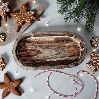 Small rustic wood organizer tray
Farmhouse style wooden catchall dish
Natural wood jewelry holder tray
Distressed wooden bathroom organizer