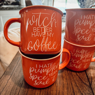 IMPERFECT Fall Mugs