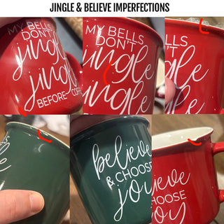 IMPERFECT Christmas Mugs