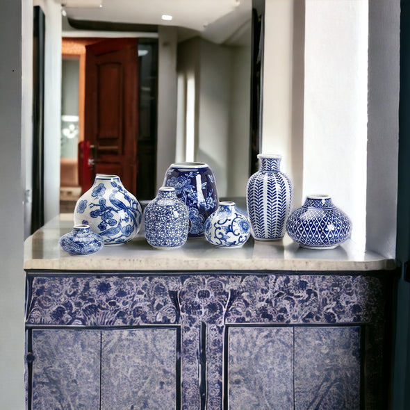 Samira Blue Vases