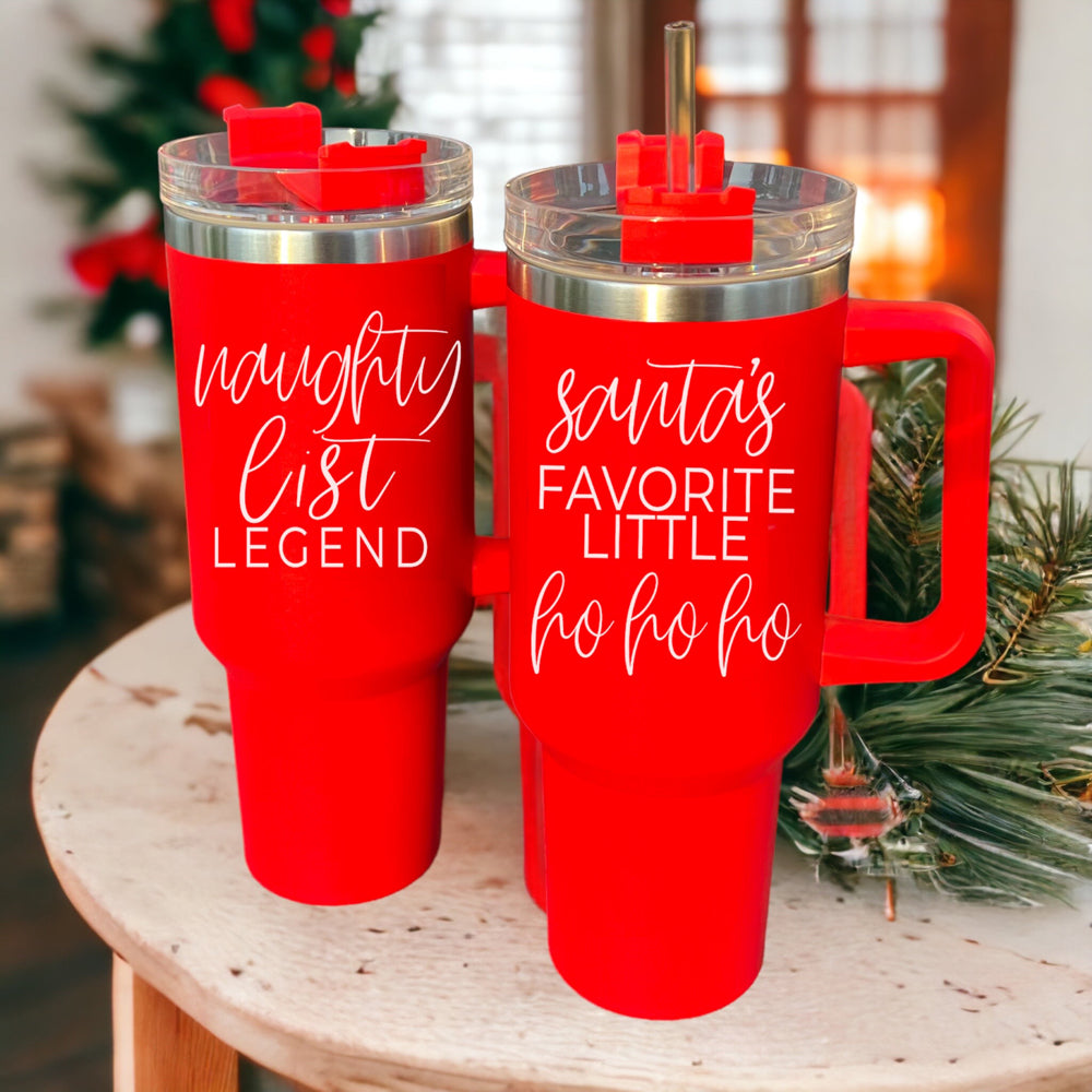 Santa's Favorite Ho Mug red