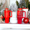 Christmas tumbler cup with funny sayings