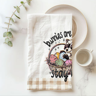 Wholesale Witty raccoon kitchen towel Easter eggs humor farmhouse
Hilarious Easter towel funny raccoon stay feral gingham
Sassy raccoon dish towel Easter humor bunnies overrated
Clever Easter kitchen towel raccoon eggs funny spring