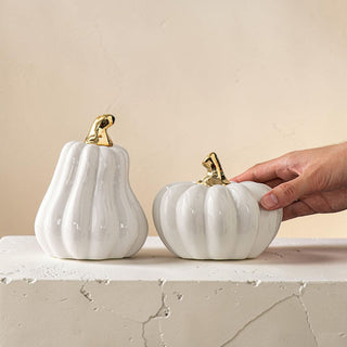 white ceramic pumpkin set with gold stem neutral fall decor
modern white pumpkin decor minimalist autumn home styling
white pumpkins with gold stems for elegant fall centerpiece
decorative white ceramic pumpkins neutral home fall accents
white pumpkin decor set for modern farmhouse styling
minimalist fall decor white pumpkins gold accent home
neutral autumn decor white ceramic pumpkin duo
white pumpkin gold stem decor for coffee table styling