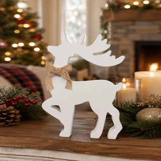 Snowy Stags