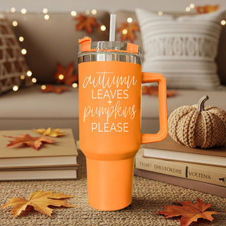 orange coffee cup aesthetic
cozy season coffee tumbler
autumn tumbler for moms
large orange tumbler with straw
coffee tumbler for pumpkin patch trips
fall aesthetic hydration tumbler
pumpkin spice tumbler for women
orange cozy season cup
autumn latte aesthetic tumbler
cozy coffee cup for women