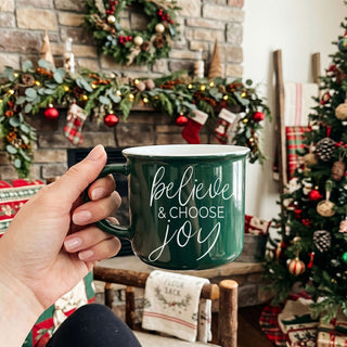Believe & Joy Mug