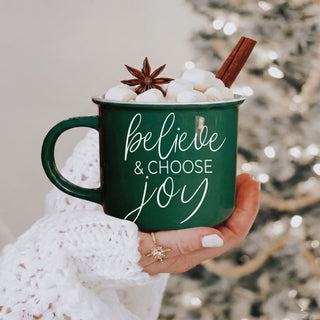 Believe & Joy Mug