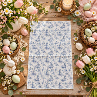 Blue Toile