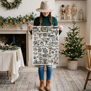 holiday kitchen styling accessory
Christmas towel with reindeer
Christmas towel with teddy bear
Christmas towel with nutcracker
Christmas towel with train
Christmas towel with presents
Christmas towel with fireplace
Christmas towel with bows
Christmas towel with ornaments
Christmas towel with winter animals
Christmas towel with floral accents
Christmas towel with evergreen branches
Christmas towel with classic holiday illustrations
blue Christmas woodland decor
vintage woodland Christmas decor