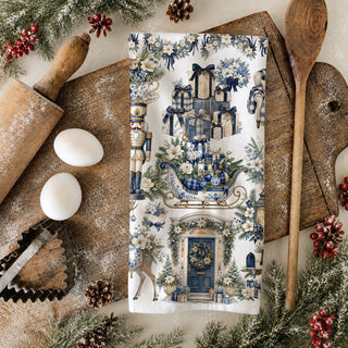 Christmas housewarming gift
winter housewarming gift
Christmas gift for home decor lover
blue Christmas gift for her
vintage Christmas gift for her
Christmas kitchen gift
festive kitchen gift idea
unique hostess Christmas gift
small Christmas gift for women
Christmas decor gift idea
blue Christmas tea towel gift
holiday kitchen towel gift
Christmas cooking gift
Christmas baking gift
gift for baker Christmas
gift for home chef Christmas