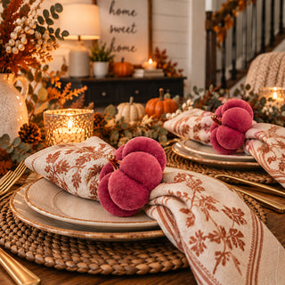 Fall dinner party napkin rings
Modern farmhouse Thanksgiving decor
Soft pink pumpkin napkin rings
Rust pink pumpkin napkin rings
Dusty rose pumpkin napkin ring holders