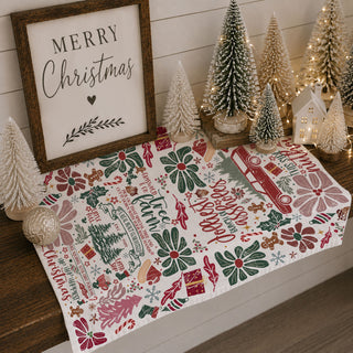 holiday towel styled with wooden utensils boho kitchen
kitchen towel with floral christmas design styled scene
christmas towel styled farmhouse kitchen aesthetic
holiday towel styled with neutral rustic decor
christmas decor for people with sense of humor
unique christmas kitchen towels not boring
different christmas kitchen towel ideas
modern christmas decor with humor kitchen towel
holiday kitchen decor that makes people laugh
funny but aesthetic christmas kitchen towel