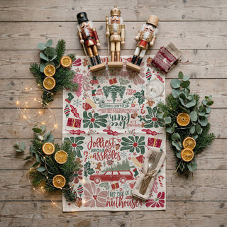 unique christmas gift humorous kitchen towel
stocking stuffer funny christmas kitchen towel
farmhouse christmas kitchen decor funny towel
holiday kitchen styling funny christmas towel aesthetic