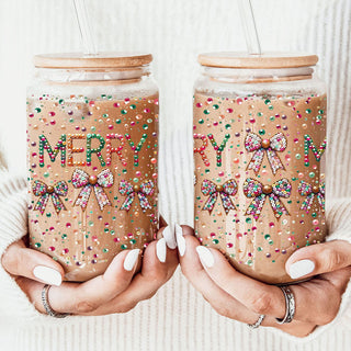 Sequin MERRY 17oz