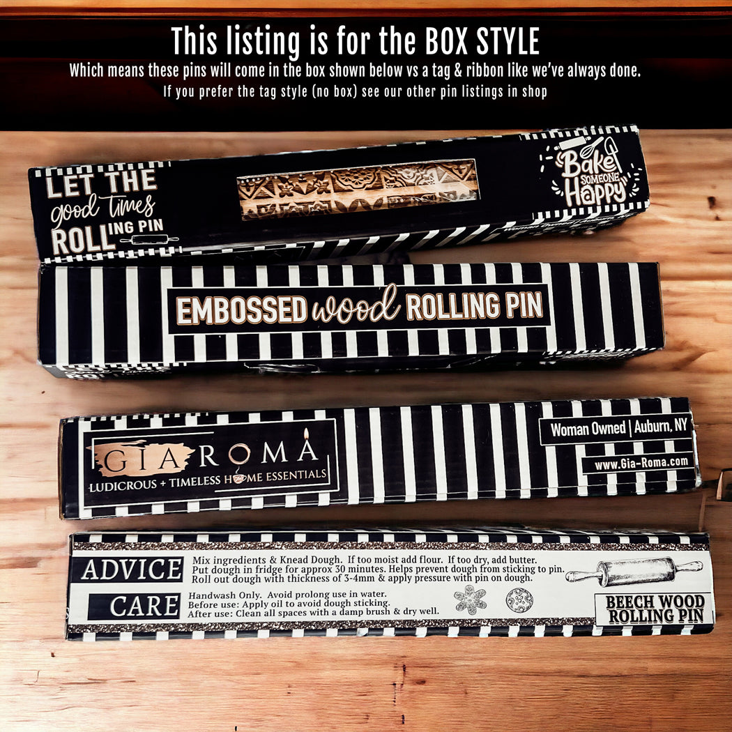Rolling Pins - Box Style