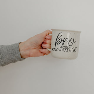 funny gift mug from son to mom
hilarious coffee mug for boy mom life
woman holding bro formerly known as mom mug
double sided bro formerly known as mom coffee cup
trendy neutral mom humor coffee mug
mug for mom whose son calls her bro
funny Mother’s Day mug for boy moms