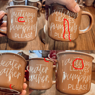 IMPERFECT Fall Mugs
