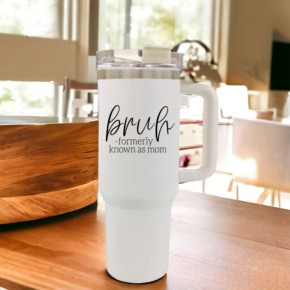 Bruh coffee mugs for moms, funny mothers day gifts