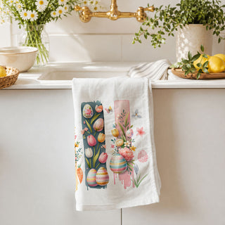 Spring bunny floral kitchen towel cottagecore decor
Watercolor art kitchen towel Easter spring farmhouse
Pastel brushstroke bunny dish towel spring decor
Easter watercolor kitchen towel bunny tulips eggs