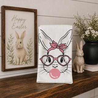 Bunny with glasses and bubble gum tea towel
Bunny with heart shaped glasses kitchen towel
Cute bunny with oversized glasses tea towel
Easter rabbit wearing glasses kitchen towel
Nerdy bunny Easter tea towel
Funny bunny with glasses kitchen towel
Sassy Easter bunny kitchen towel
Playful bunny tea towel for spring
Quirky Easter rabbit kitchen towel
Cute quirky bunny kitchen decor
Whimsical rabbit blowing bubble gum towel
Bubblegum bunny kitchen decor